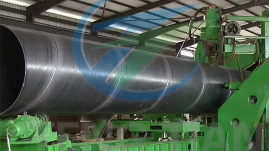 기계를 만드는 관에 강철 나선형 용접된 관 선 기계 선반